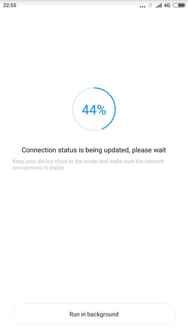 Xiaomi Mijia łączy się z domowym routerem