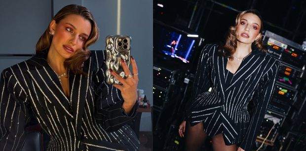 Julia Wieniawa stawiła się na półfinale "Mam talent!" w ODWAŻNYM komplecie. W całości wyeksponowała zgrabne nogi