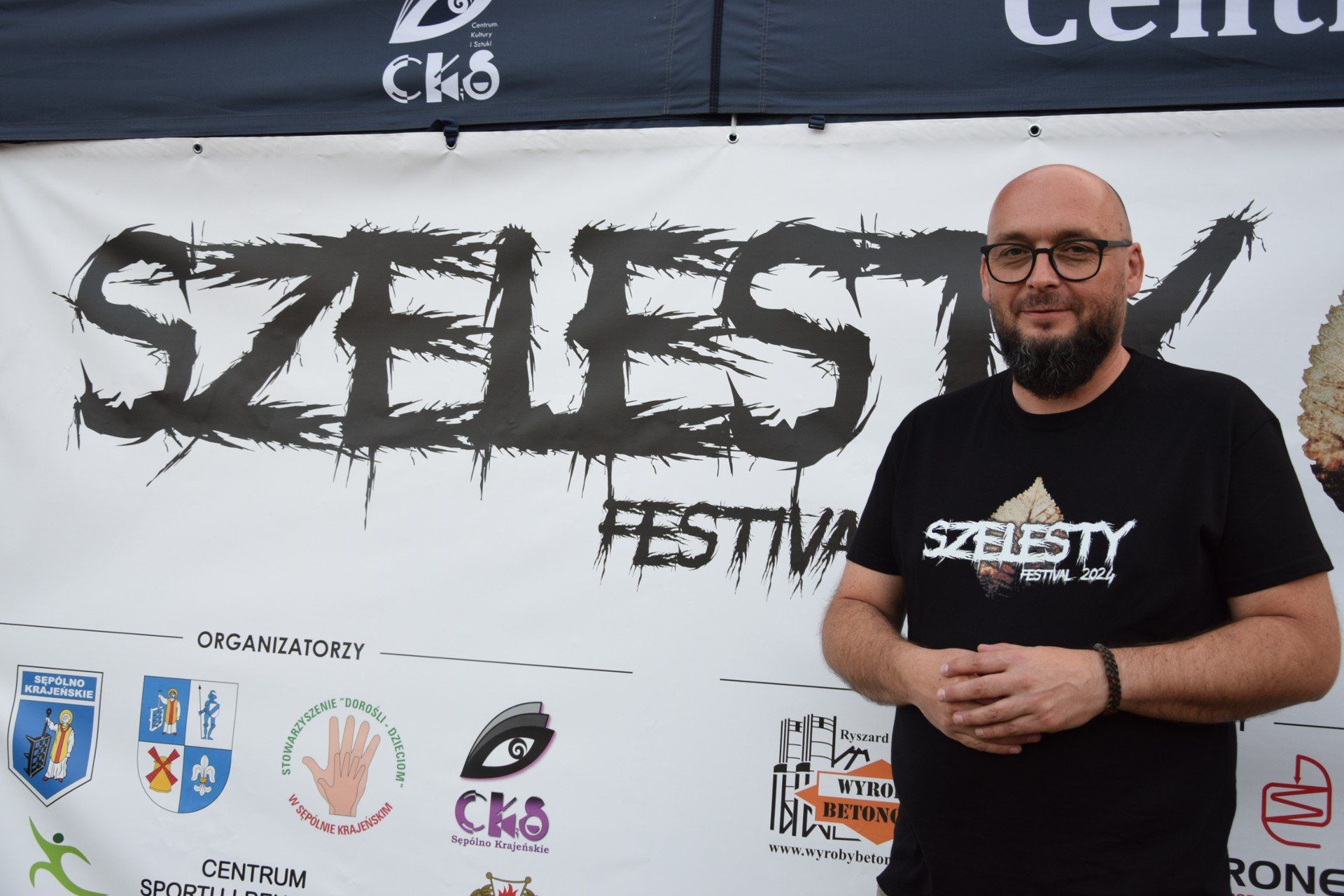 Artur Juhnke - pomysłodawca i organizator reaktywowanego Festiwalu Szelesty
