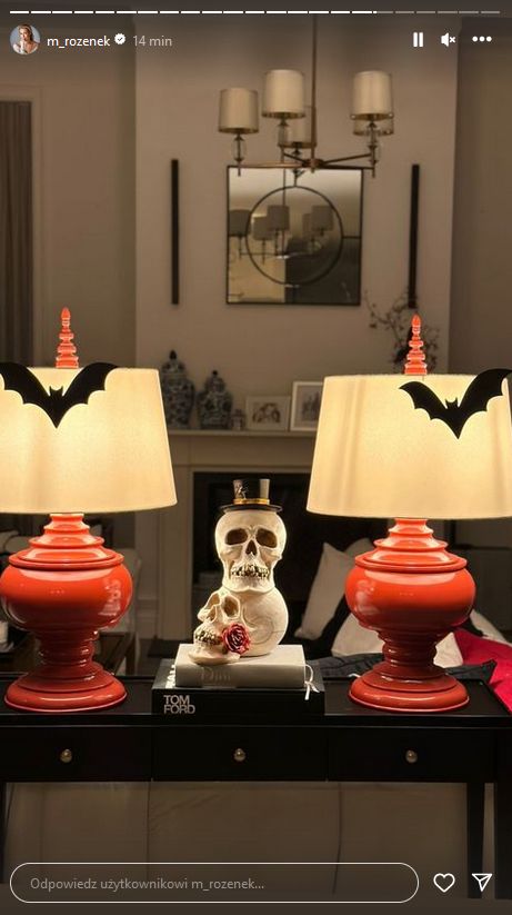 Małgorzata Rozenek pokazała udekorowany na Halloween dom