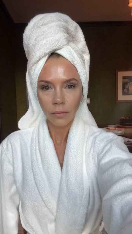 Victoria Beckham bez makijażu