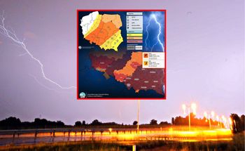 Najpierw 38 st. C., a potem potężne burze z gradem. Te regiony w centrum zagrożenia