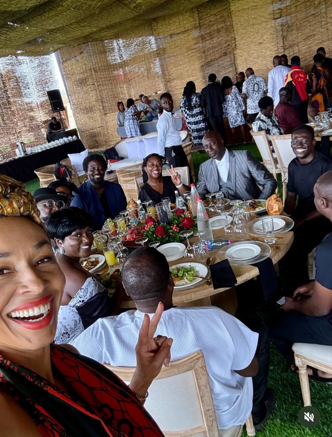 Omenaa Mensah upamiętniła ojca