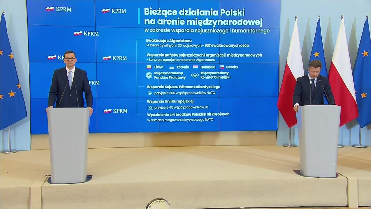 M. Dworczyk: Wykonano łącznie 44 loty, przewieziono ponad 1100 osób.