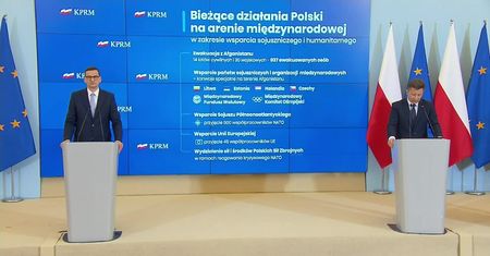 M. Dworczyk: Wykonano łącznie 44 loty, przewieziono ponad 1100 osób.