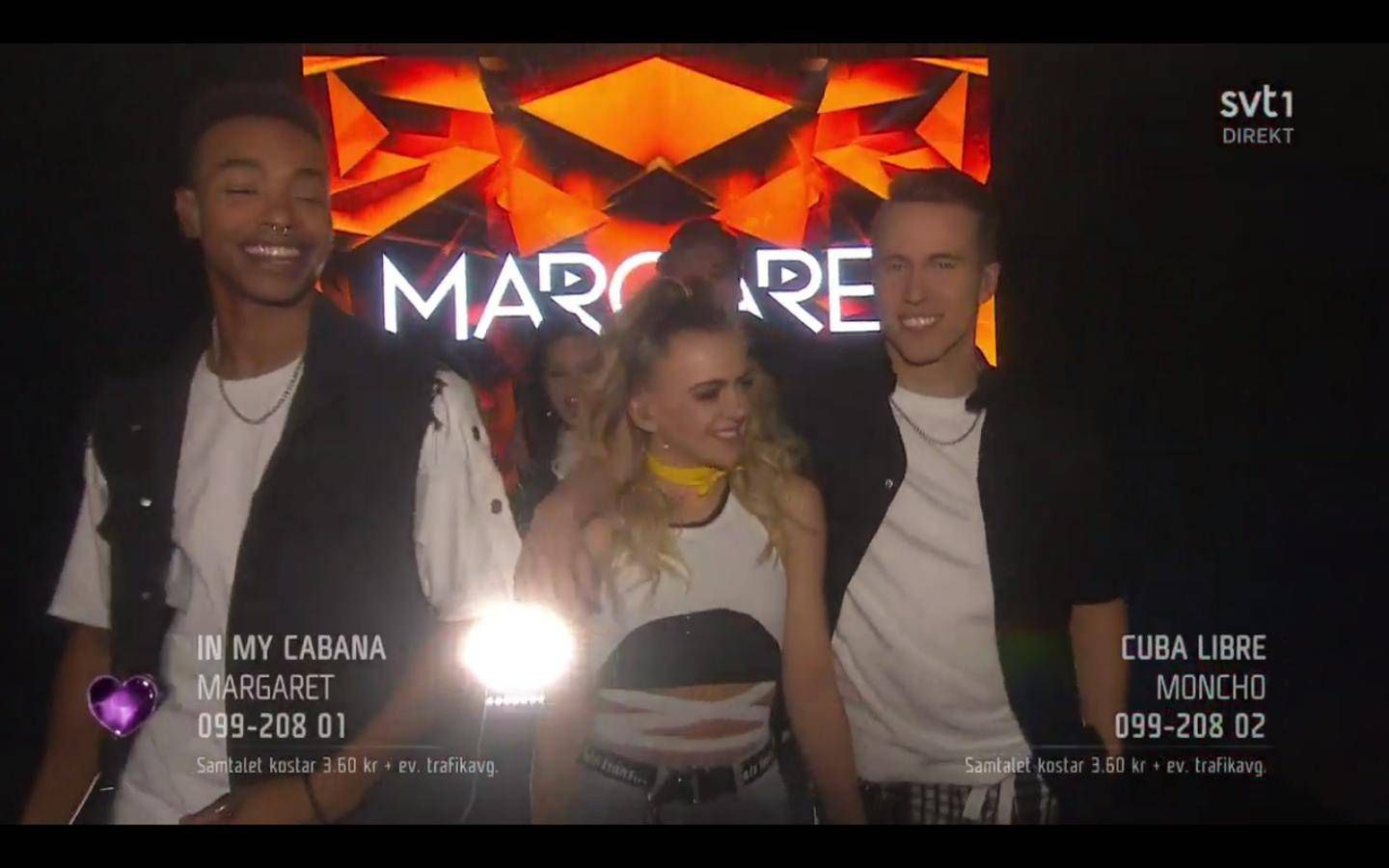 Margaret – In My Cabana – Eurowizja 2018, dogrywka Melodifestivalen 2018