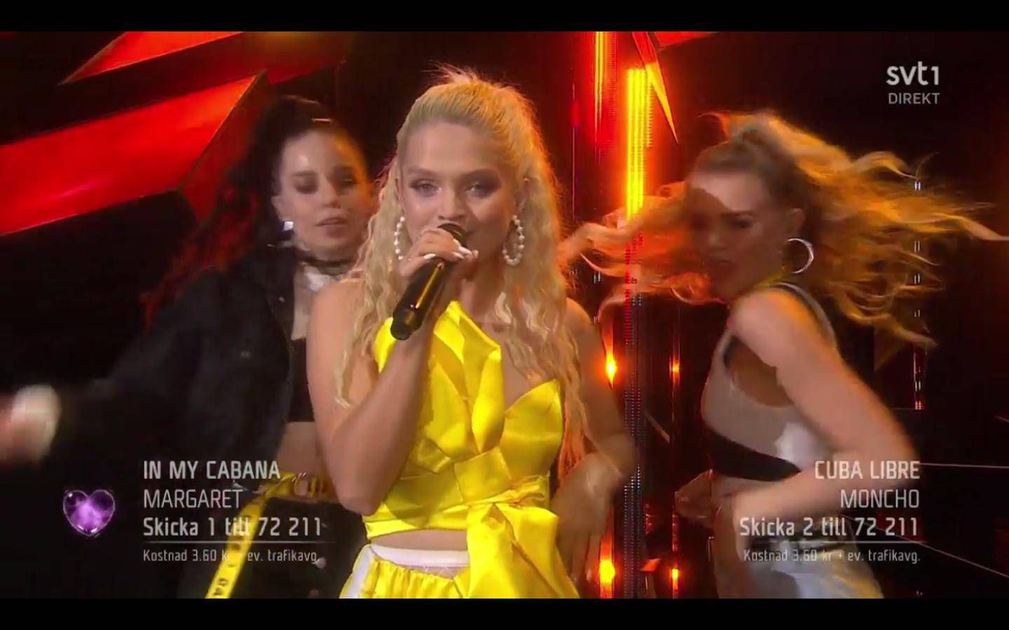 Margaret – In My Cabana – Eurowizja 2018, dogrywka Melodifestivalen 2018