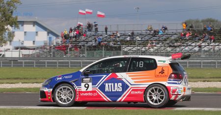 Maciej Steinhof w Volkswagen Castrol Cup