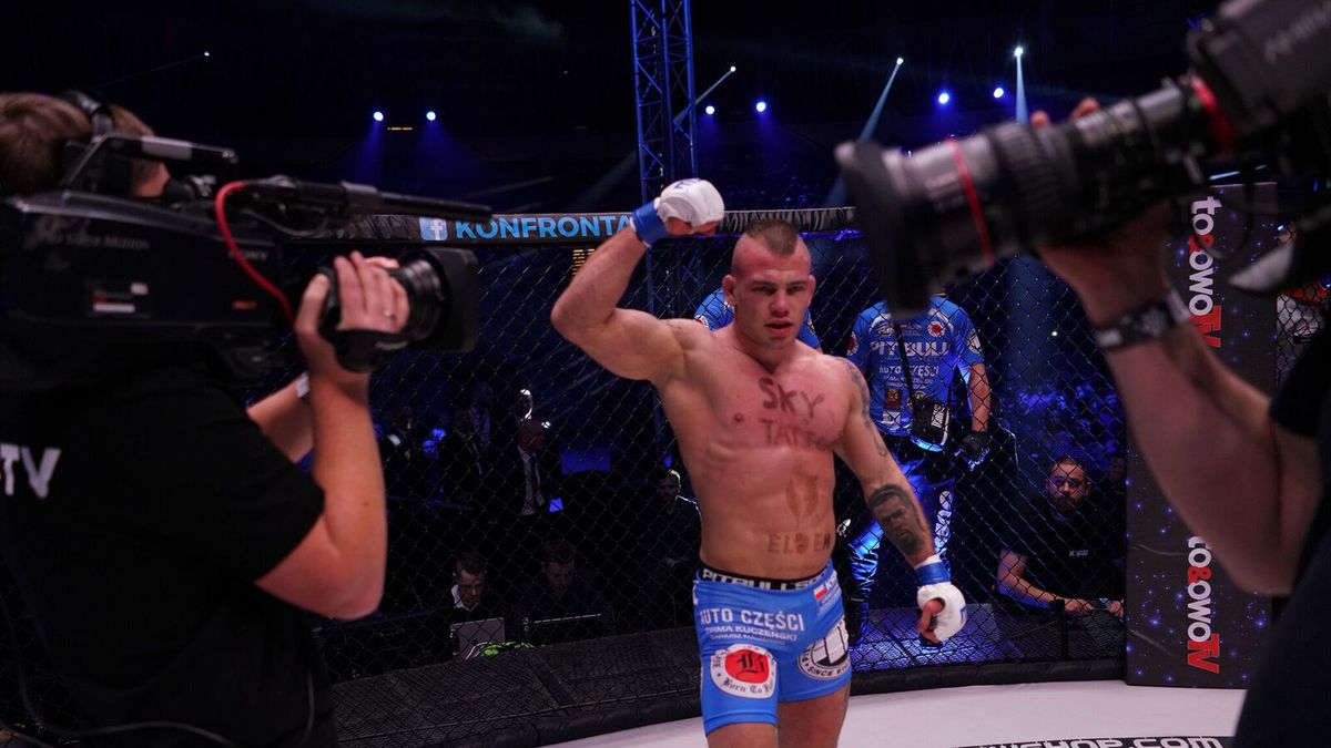 Materiały prasowe / KSW / Na zdjęciu: Gracjan Szadziński