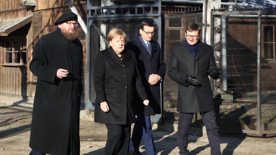 Kanclerz Niemiec Angela Merkel i premier RP Mateusz Morawiecki.