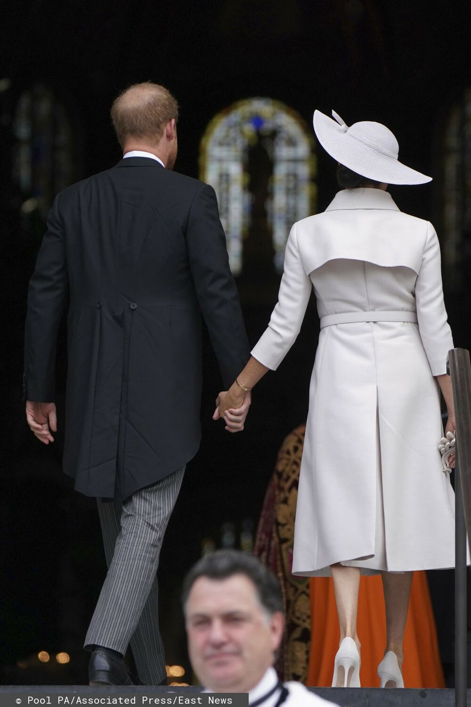 Meghan Markle i książę Harry na jubileuszu 70-lecia panowania królowej