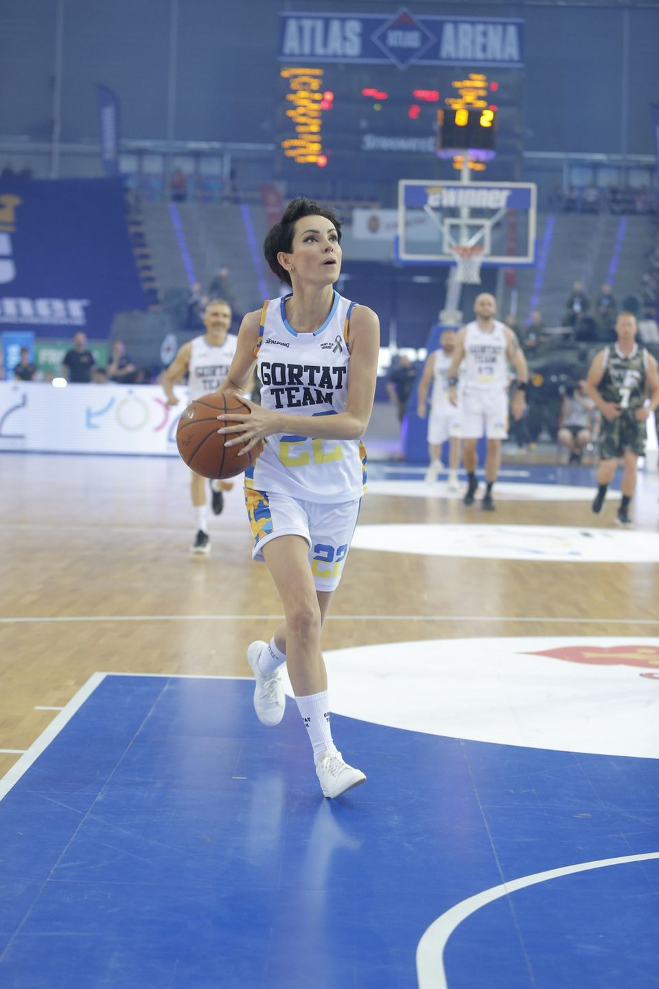 Dorota Gardias – mecz Gortat Team vs Wojsko Polskie 2022