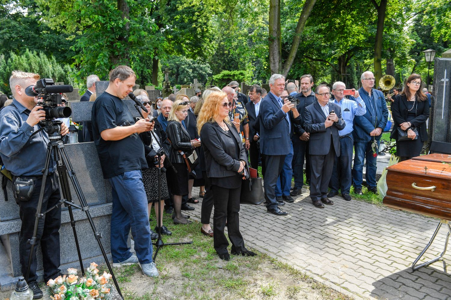 Pogrzeb Jerzego "Dudusia" Matuszkiewicza