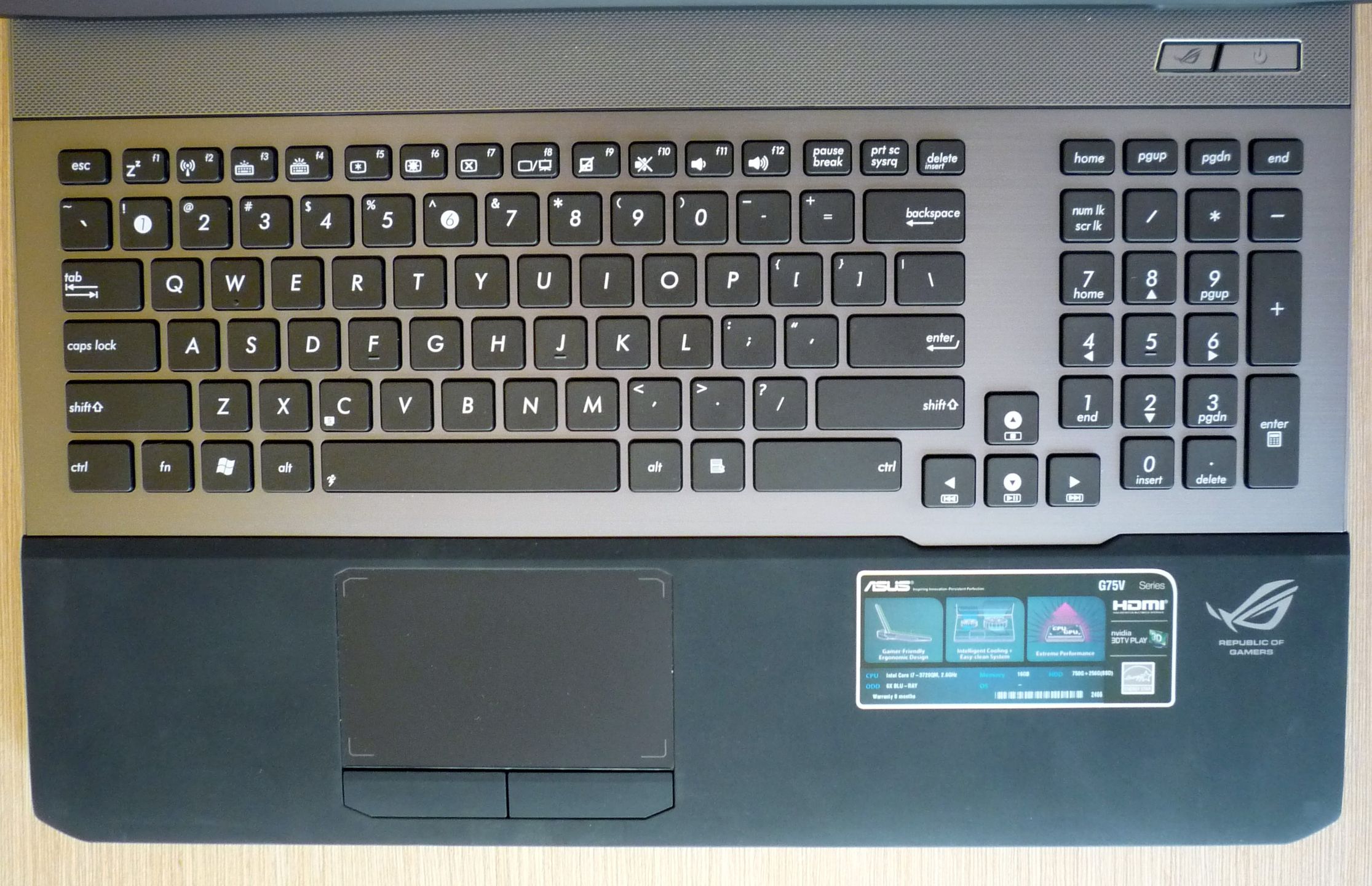Asus G75VW 3D – mocy, więcej mocy! [test] 8