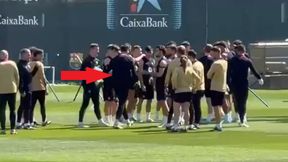 Szczęsny wyszedł na trening. Koledzy tak go przywitali