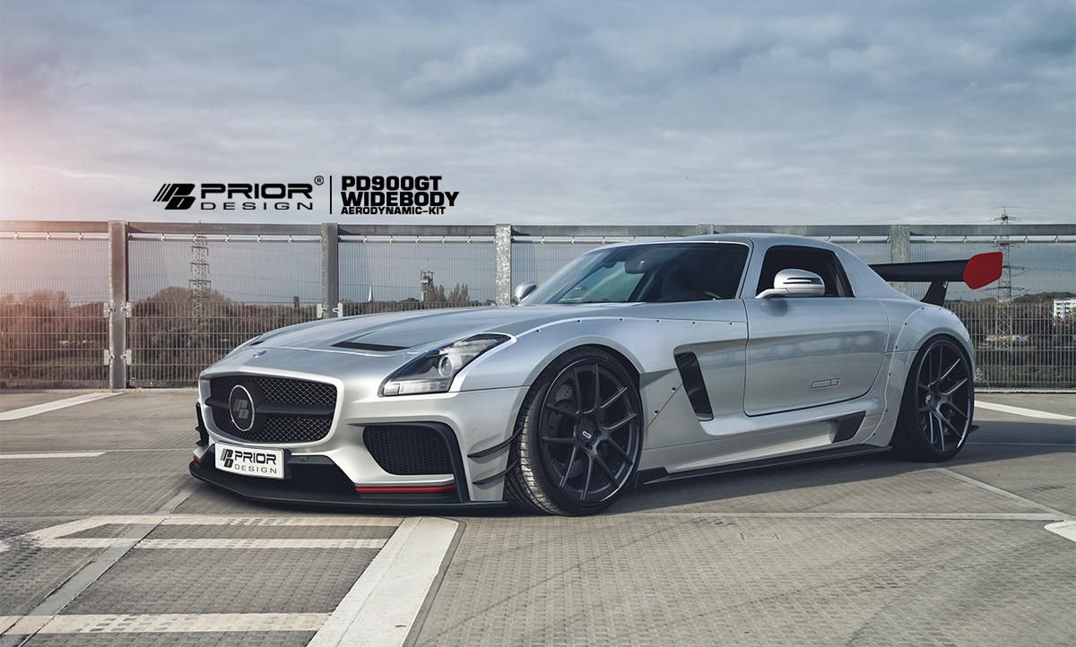 Prior Design Mercedes SLS AMG PD900GT - ostre pożegnanie