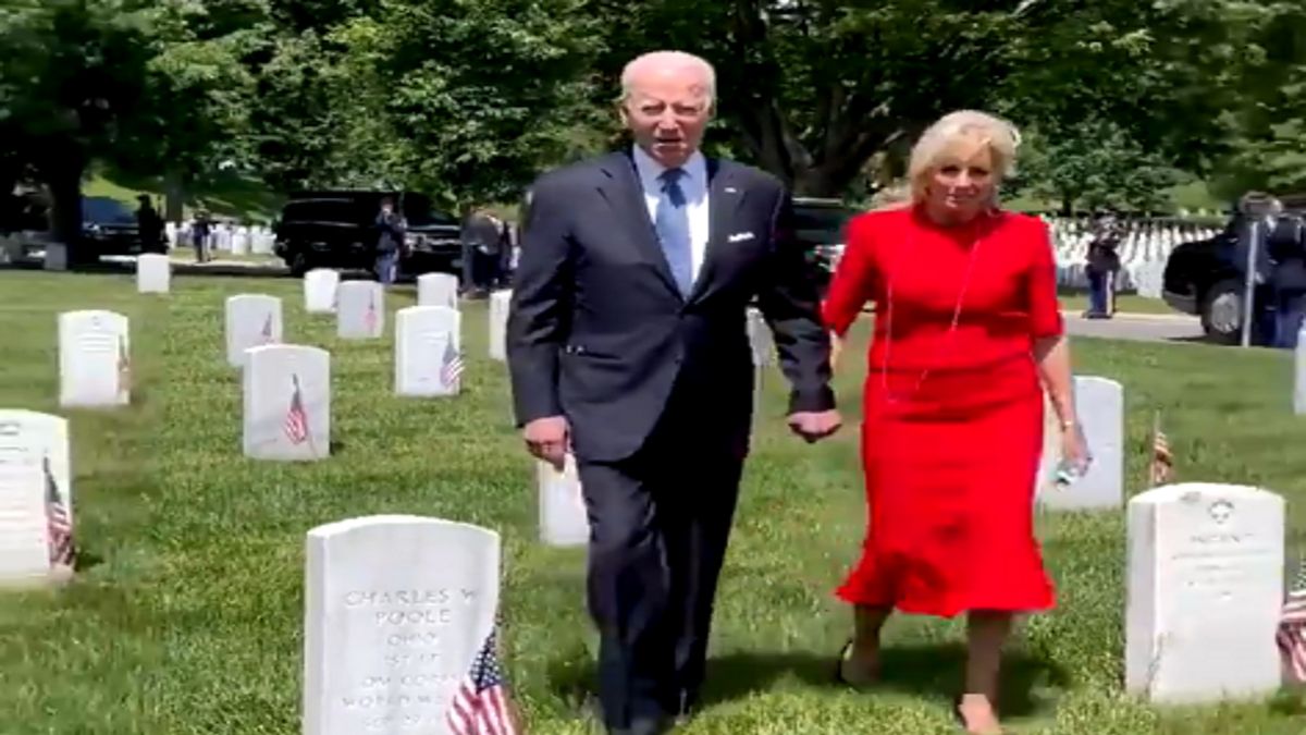 cmentarz joe biden usa