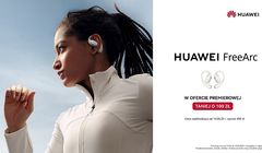 Siatkarz i influencerka reklamują nowe słuchawki Huawei