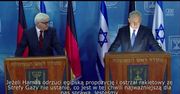 Netanjahu: Odrzucenie przez Hamas warunków pokoju usprawiedliwia rozszerzenie ofensywy przez Izrael