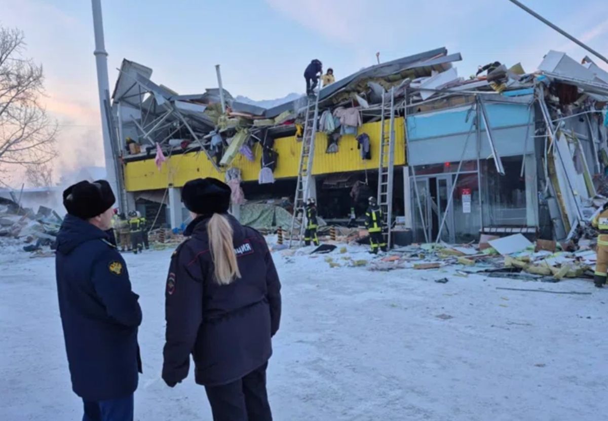 Katastrofa w Rosji. Runęło centrum handlowe