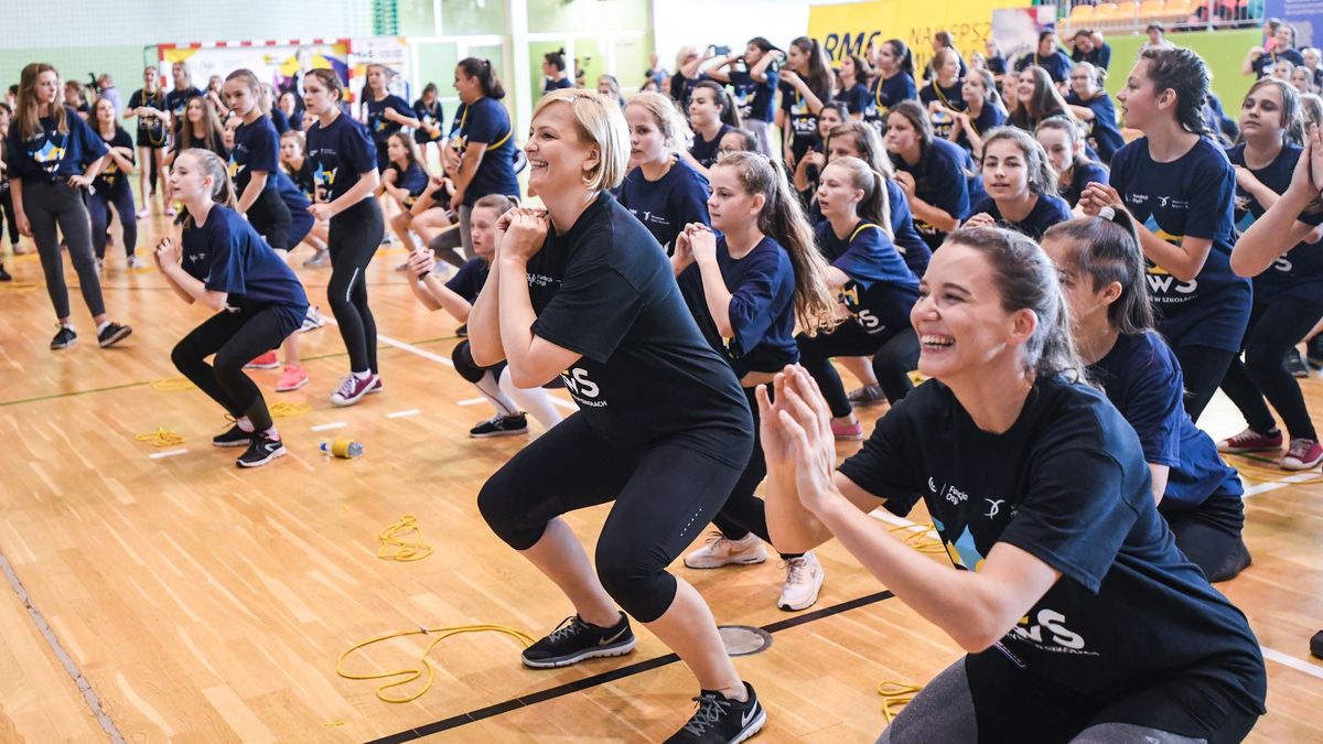 Materiały prasowe / Paweł Skraba / Na zdjęciu: Otylia Jędrzejczak podczas akcji 