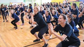 Jędrzejczak, Swoboda, Ennaoui i inne mistrzynie sportu na specjalnej lekcji wf w Sosnowcu