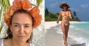 Kinga Rusin w kusym bikini niesie wsparcie ofiarom przemocy: "Wykorzystuję zasięgi, by walczyć o SŁUSZNE SPRAWY"