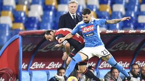 Serie A: SSC Napoli - Genoa CFC. Gwizdy i buczenie. Remis "chorych" Azzurrich. Zieliński pudłował, Milik nie zagrał