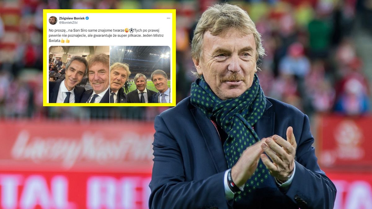 Zdjęcie okładkowe artykułu: Twitter / twitter.com/BoniekZibi/ WP SportoweFakty / Zbigniew Boniek