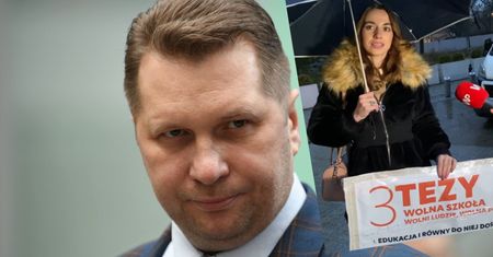 Marianna Schreiber znów protestuje przeciwko polityce PiS