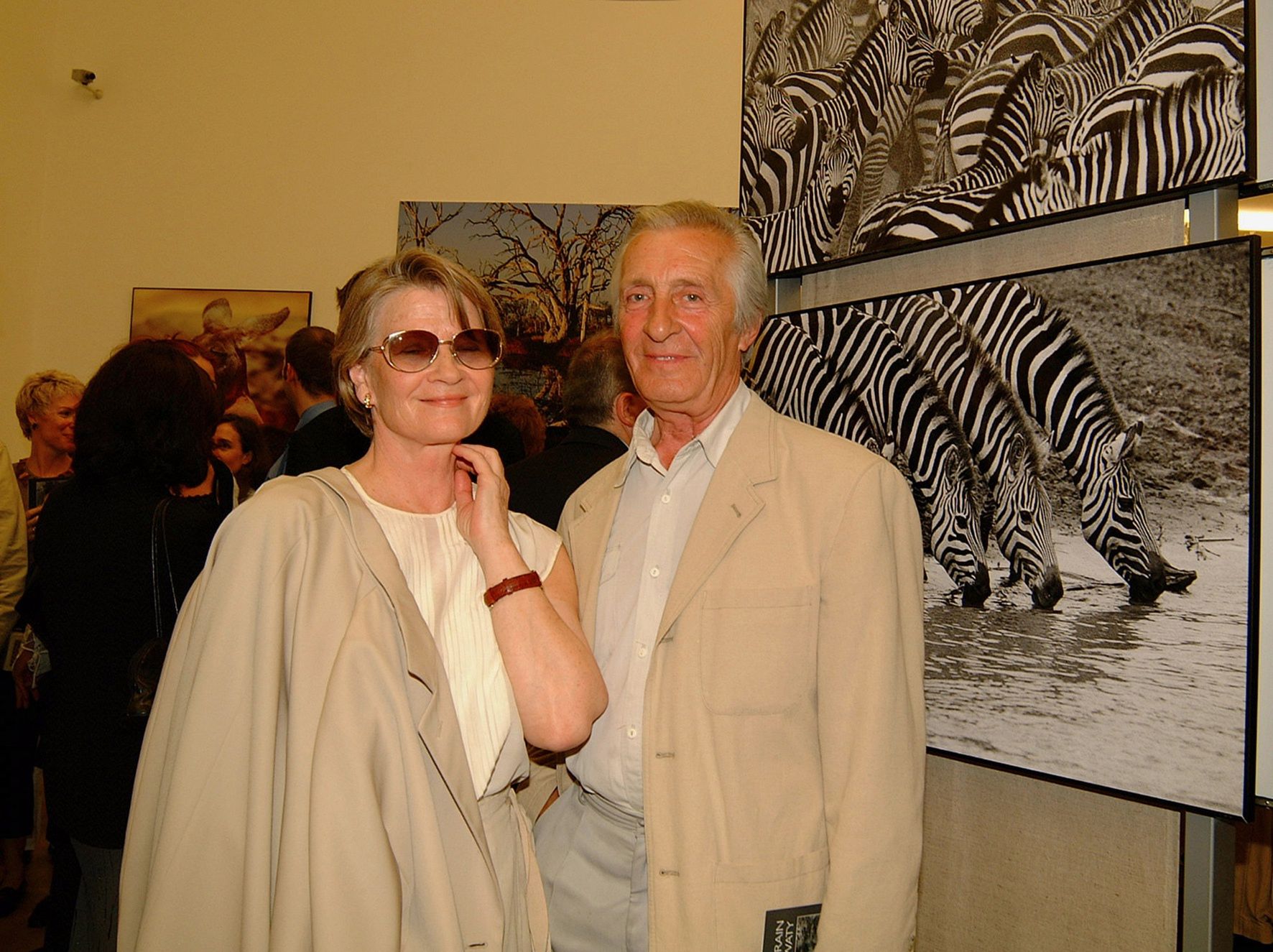 Monika Dzienisiewicz-Olbrychska i Andrzej Kopiczyński