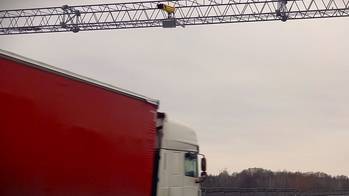 Odcinkowy pomiar prędkości na drodze ekspresowej