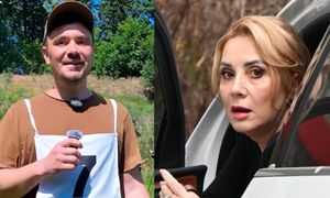 Daniel Martyniuk ZNIENACKA zjawił się na planie "Nasi w mundurach". "Przywiozła go MAMA". Kochana Danusia?