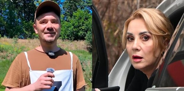 Daniel Martyniuk ZNIENACKA zjawił się na planie "Nasi w mundurach". "Przywiozła go MAMA". Kochana Danusia?