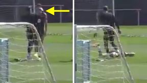 Niesie się nagranie z Barcelony. Lewandowski padł jak rażony piorunem