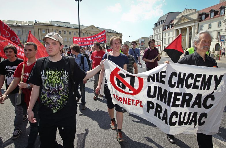 Anarchiści wyszli na warszawskie ulice