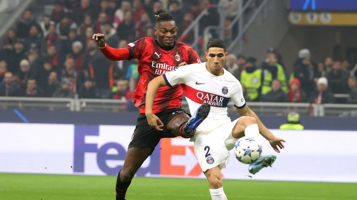 Mecz Ligi Mistrzów: AC Milan - Paris Saint-Germain