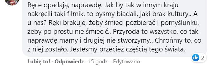 Śmieci w górach