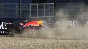 "Dziwny" wypadek Verstappena w F1. Oto co się stało