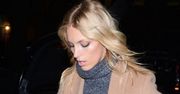 Anja Rubik na premierę swojej kolekcji dla Mohito tylko na chwilę wpadła do Warszawy