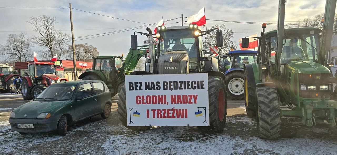 Ogólnopolski protest rolników: ciągniki przy drogach i sprzeciw wobec umowy UE–Mercosur!
