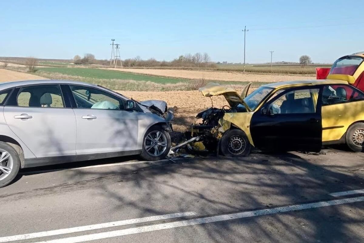 Wypadek w Gardzienicach Pierwszych koło Piask