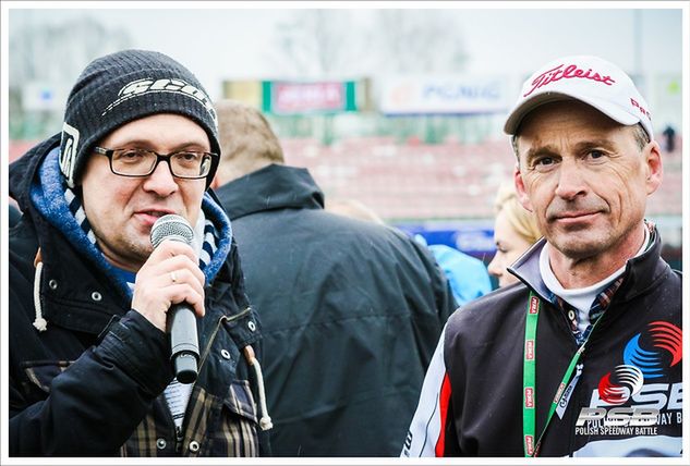 Tomasz Lorek i Hans Nielsen