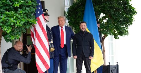 Prezydent Zełenski jest już w Białym Domu. Trwa spotkanie