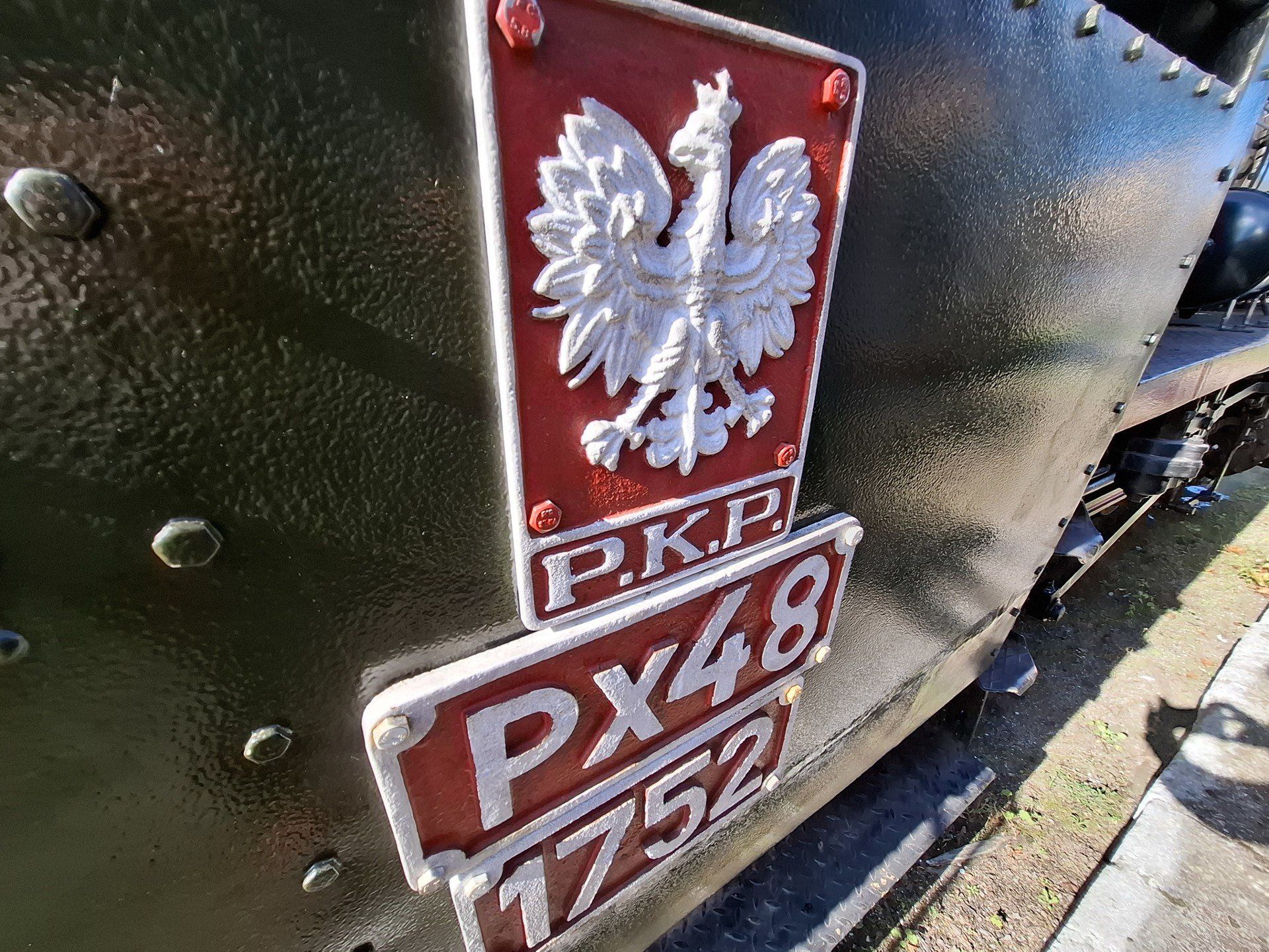 Przejazd zabytkowym parowozem wąskotorowym Px48 po linii Żuławskiej Kolei Dojazdowej, ze stacji w Nowym Dworze Gdańskim