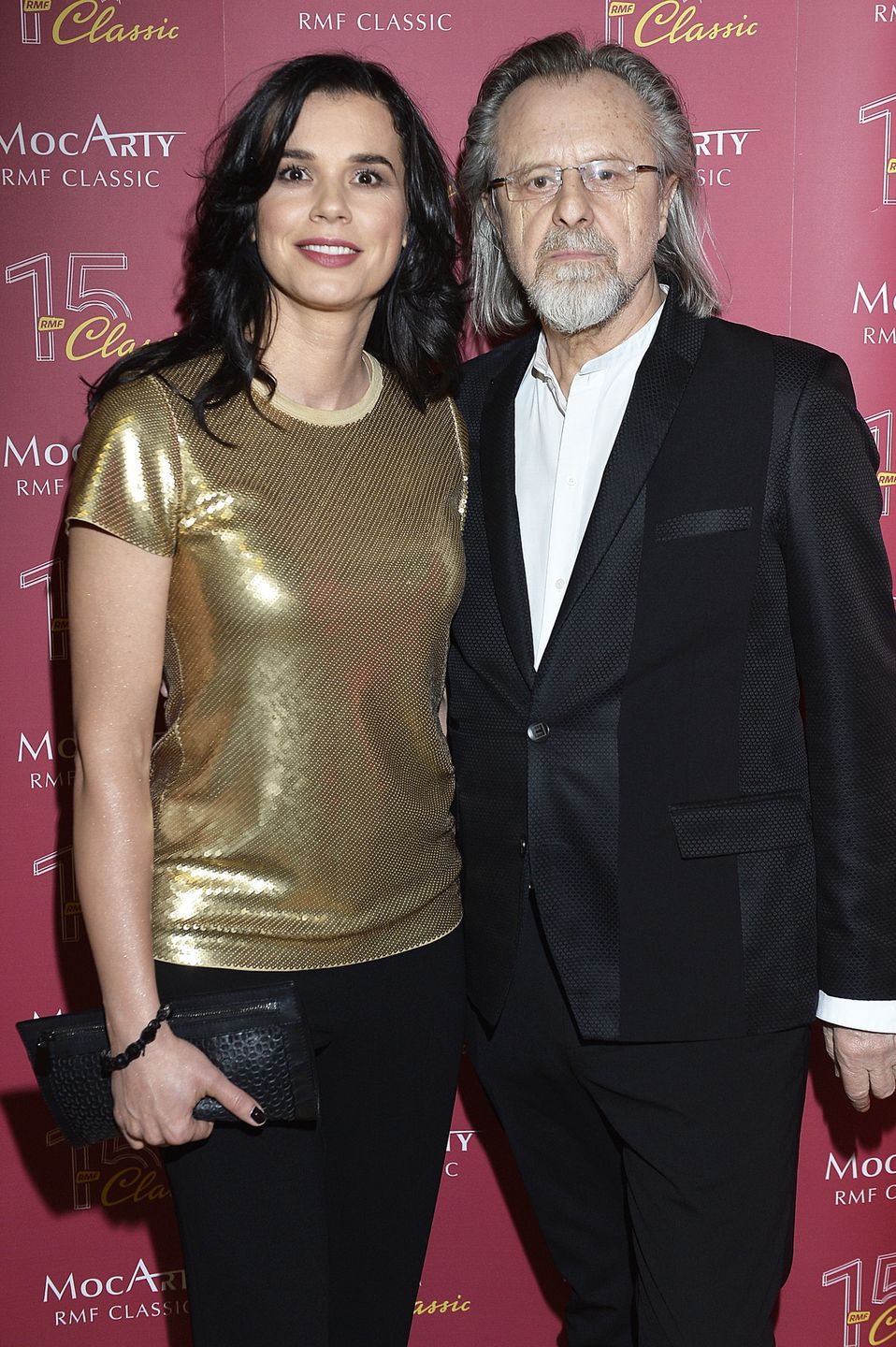 Jan A.P. Kaczmarek z żoną