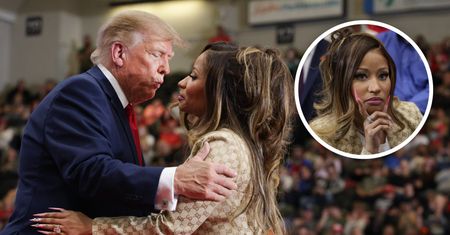 Trump zaprosił na scenę Nicki Minaj. "Tak bardzo go kocham"