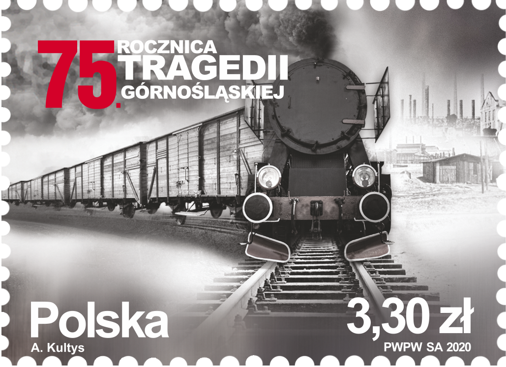 Poczta Polska wydała okolicznościowy znaczek upamiętniający Tragedię Górnośląską.