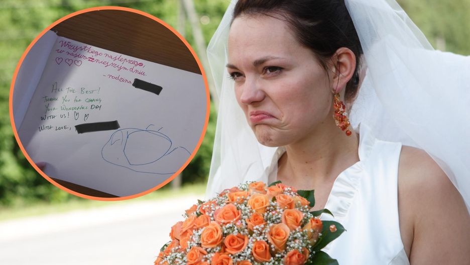 Rozżalona panna młoda apeluje. "Połóżcie swoje księgi gości gdzieś, gdzie niewyżyte dzieci nie będą miały dostępu"