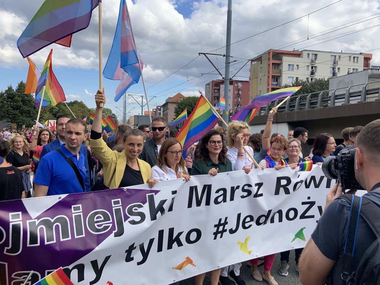 Aleksandra Dulkiewicz na VI Trójmiejskim Marszu Równości